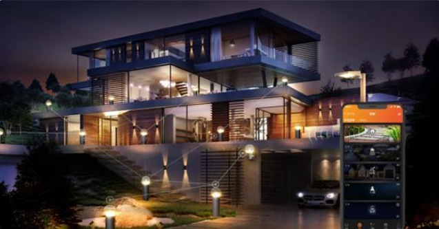 客厅是整个智能家居的中心，通过语音视图控制整个家电的运行状态