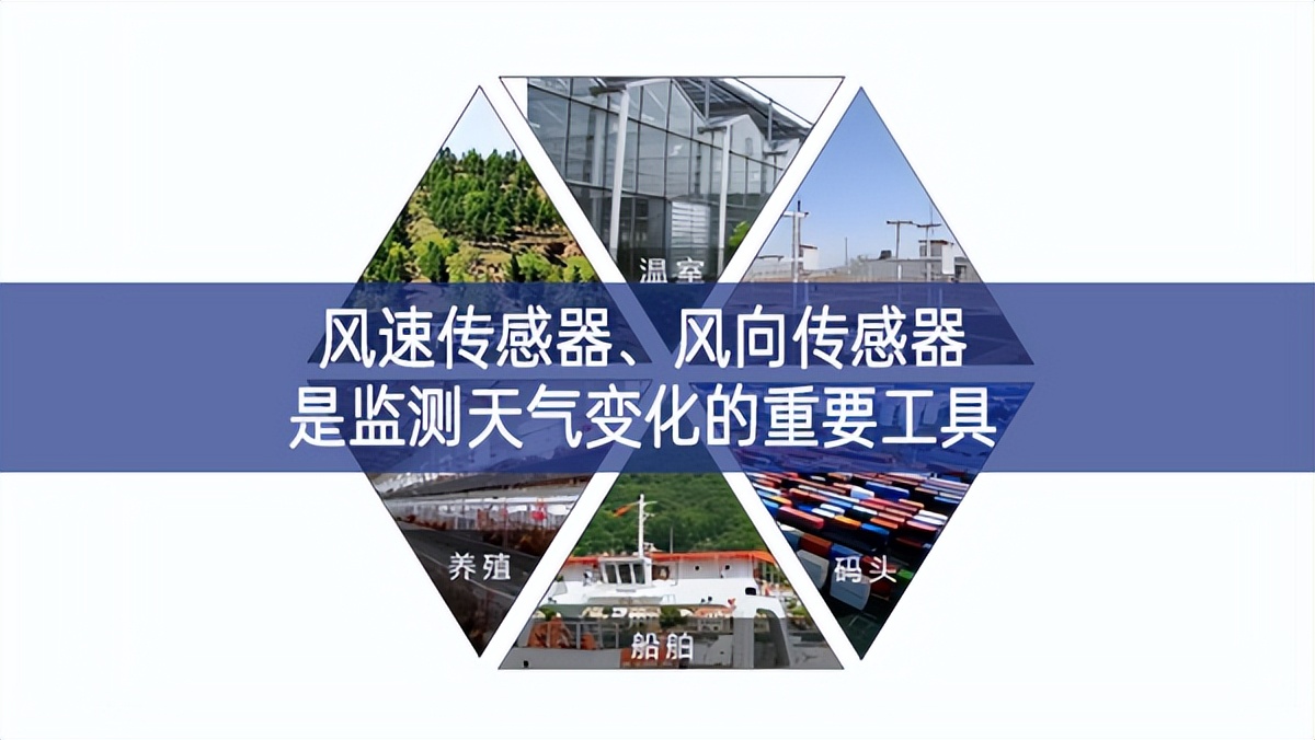 风速传感器、风向传感器是监测天气变化的重要工具