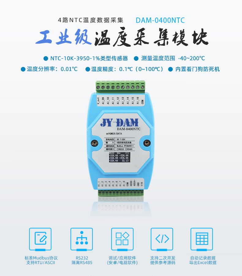 工业级别温度采集？