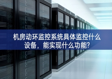 机房动环监控系统具体监控什么设备，能实现什么功能?