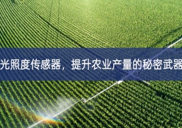 光照度传感器，提升农业产量的秘密武器