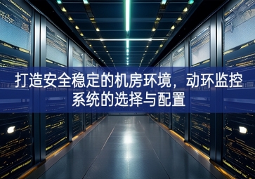 打造安全稳定的机房环境，动环监控系统的选择与配置