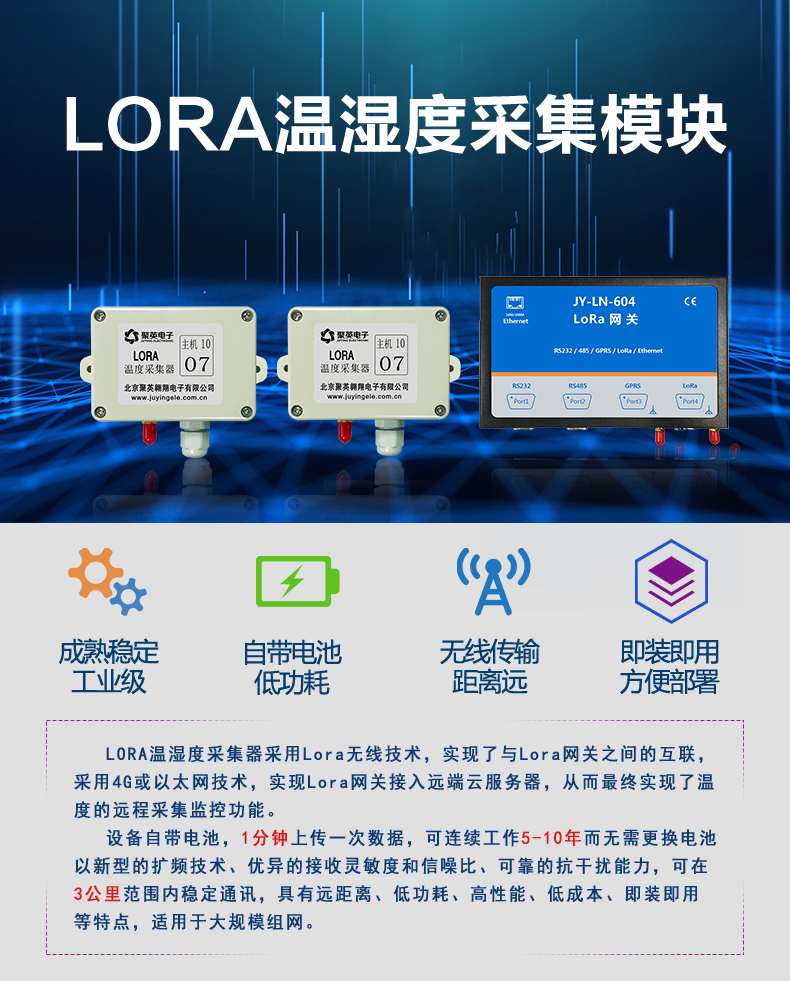 lora系列温度/湿度采集？