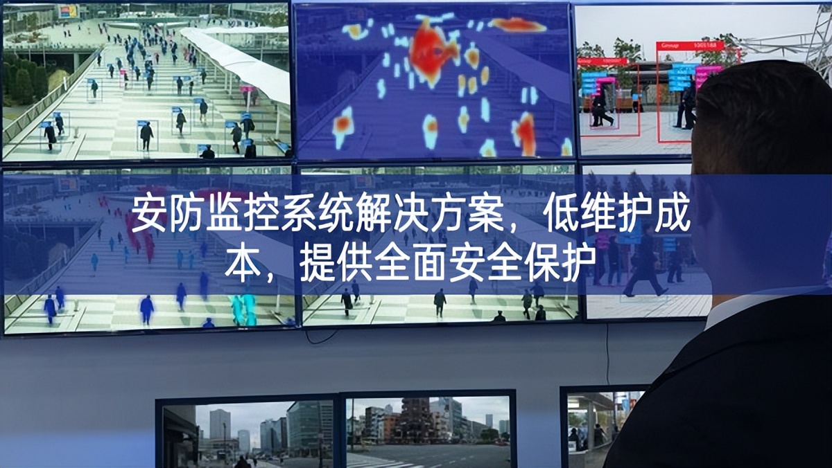安防监控系统解决方案，低维护成本，提供全面安全保护