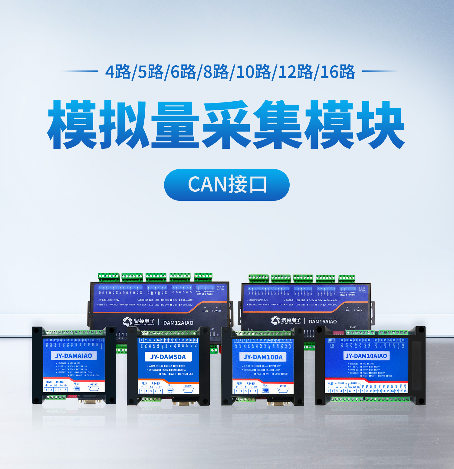 CAN通讯模拟量输入输出？