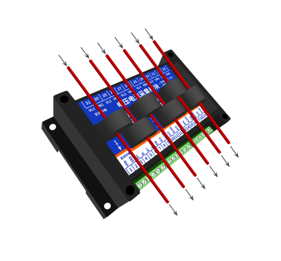电压电流采集？榻酉呤疽馔