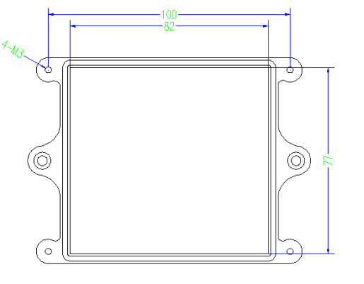 温湿度传感器产品尺寸